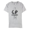 Cp Company Man Outline T/s Grey M93