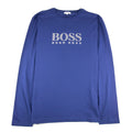 Hugo Boss Kids Logo Broken Logo T Shirt Blue
