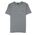 Hugo Boss Regular-fit T-shirt With Contrast Logo Grey 037