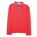 Hugo Boss Kids Twin Tipped L/s Polo Red