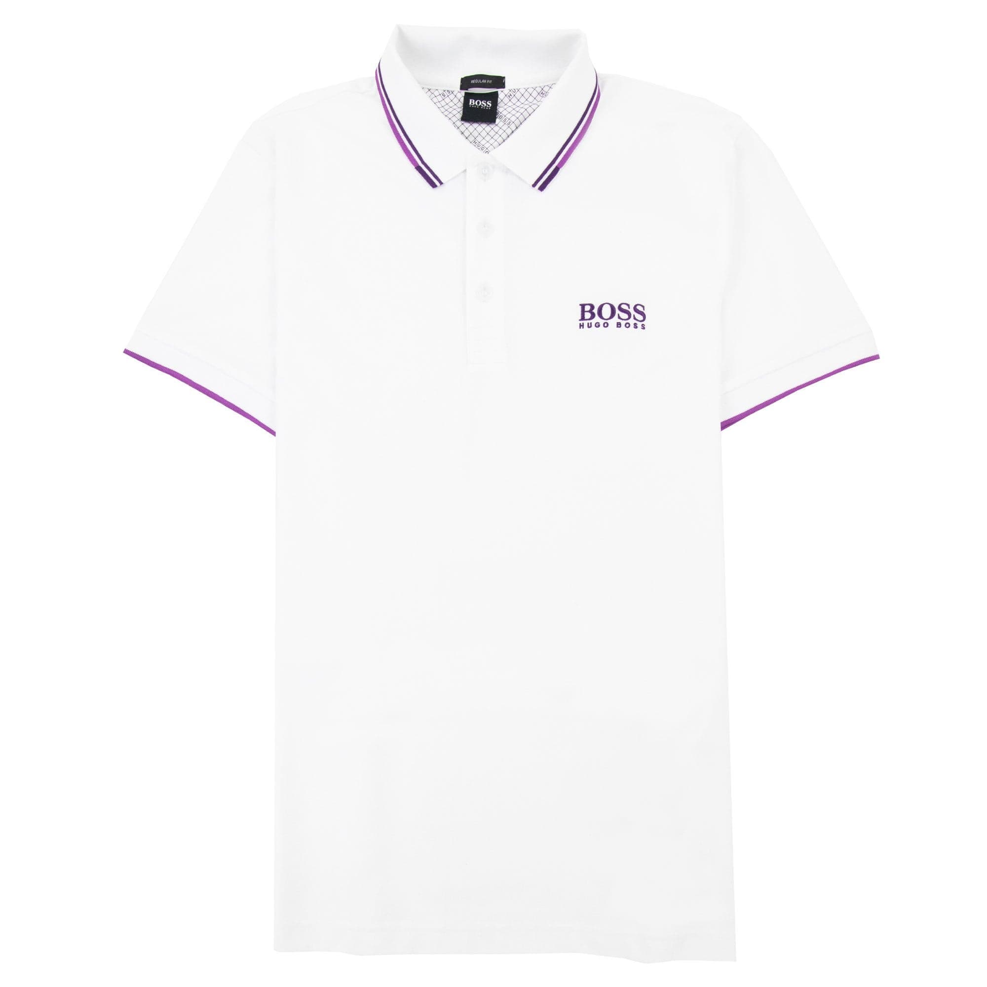 Hugo Boss Paddy Pro Golf Polo Shirt White 105