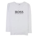 Hugo Boss Kids L/s Top Boss Bold White/black