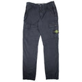 Stone Island Compass Badge Cargo Trousers Navy V0120
