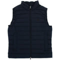 Emporio Armani Quilted-nylon Sleeveless Down Jacket Navy