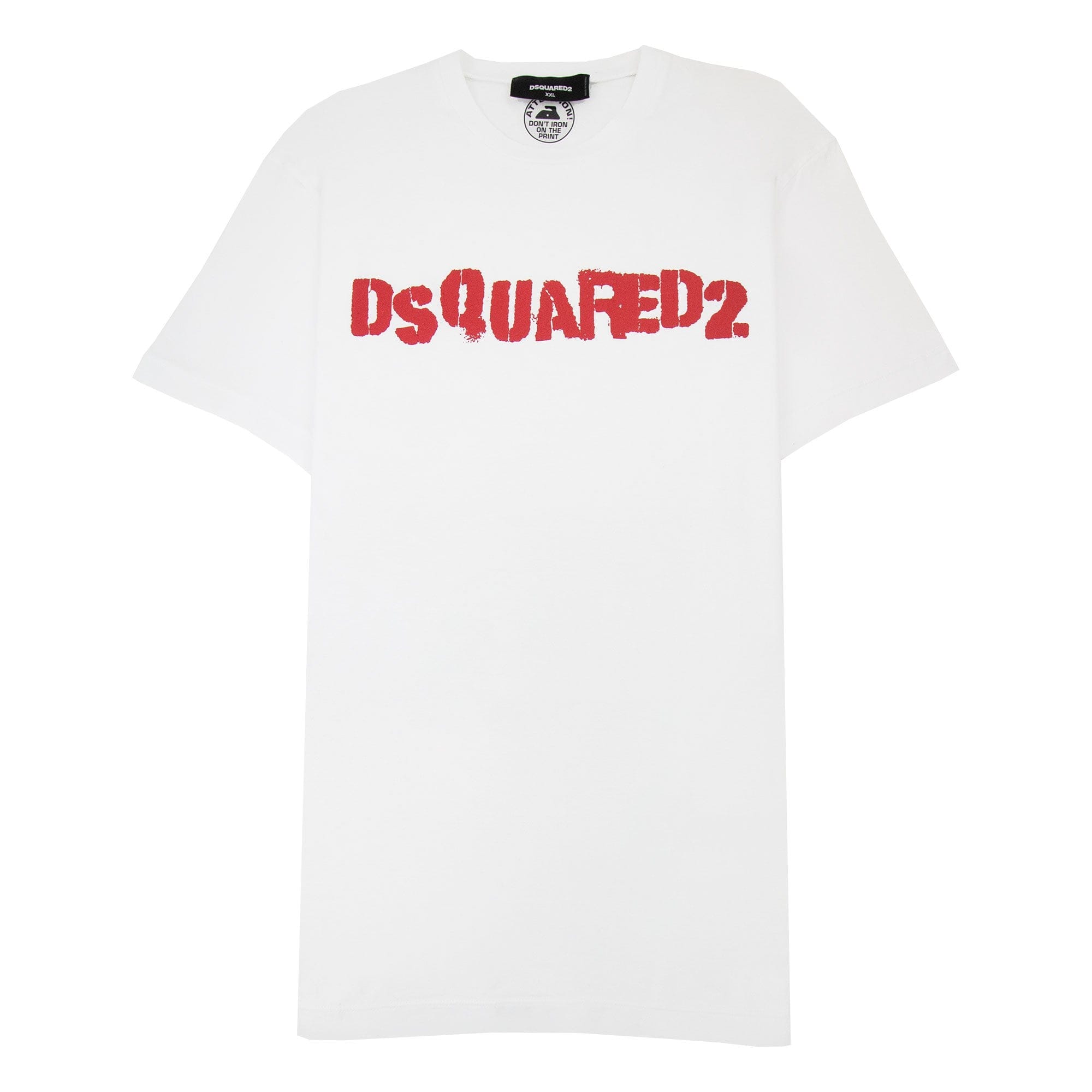 Dsquared2 Logo Print T Shirt White 100