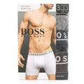 Hugo Boss Three Pack Of Stretch Cotton Boxer Light Grey/Black/Grey