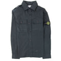 Stone Island Junior 10301 Long Sleeve Shirt Dark Grey V0065