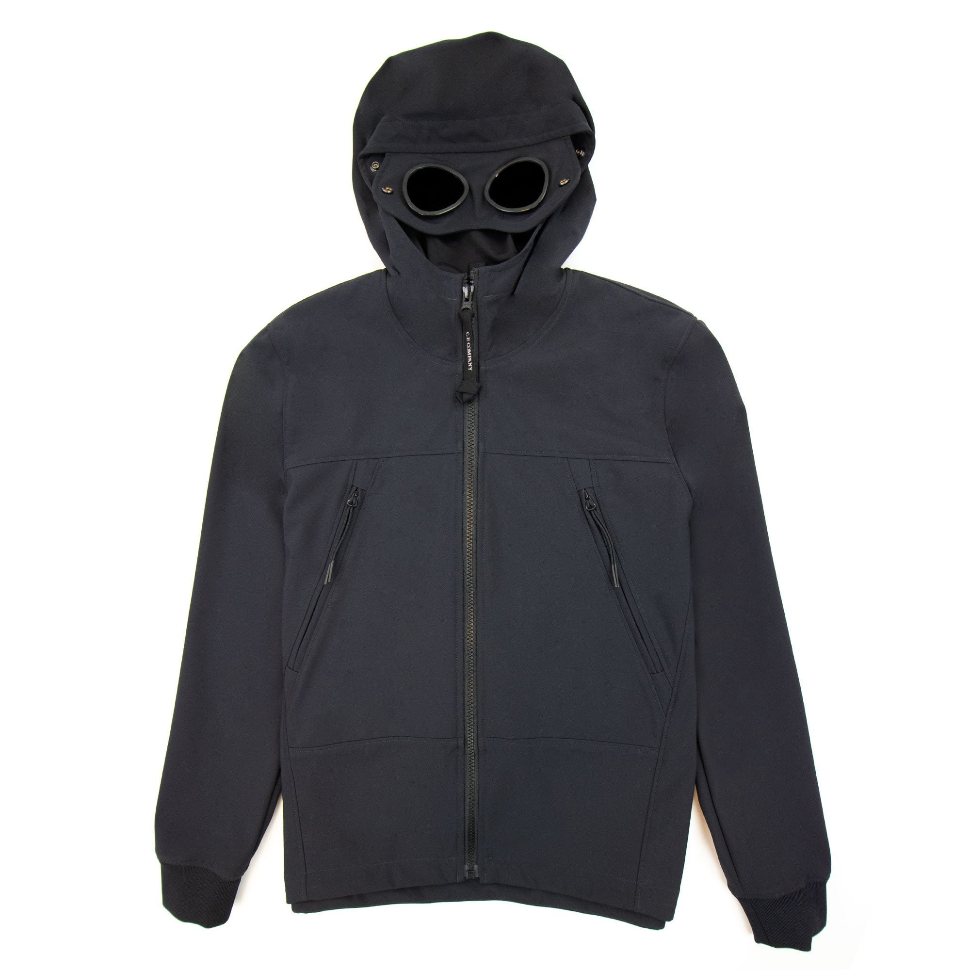 Cp Company Undersixteen Soft Shell Google Jacket Navy 888