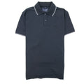 Armani Jeans Twin Tipped Slim S/s Polo Black
