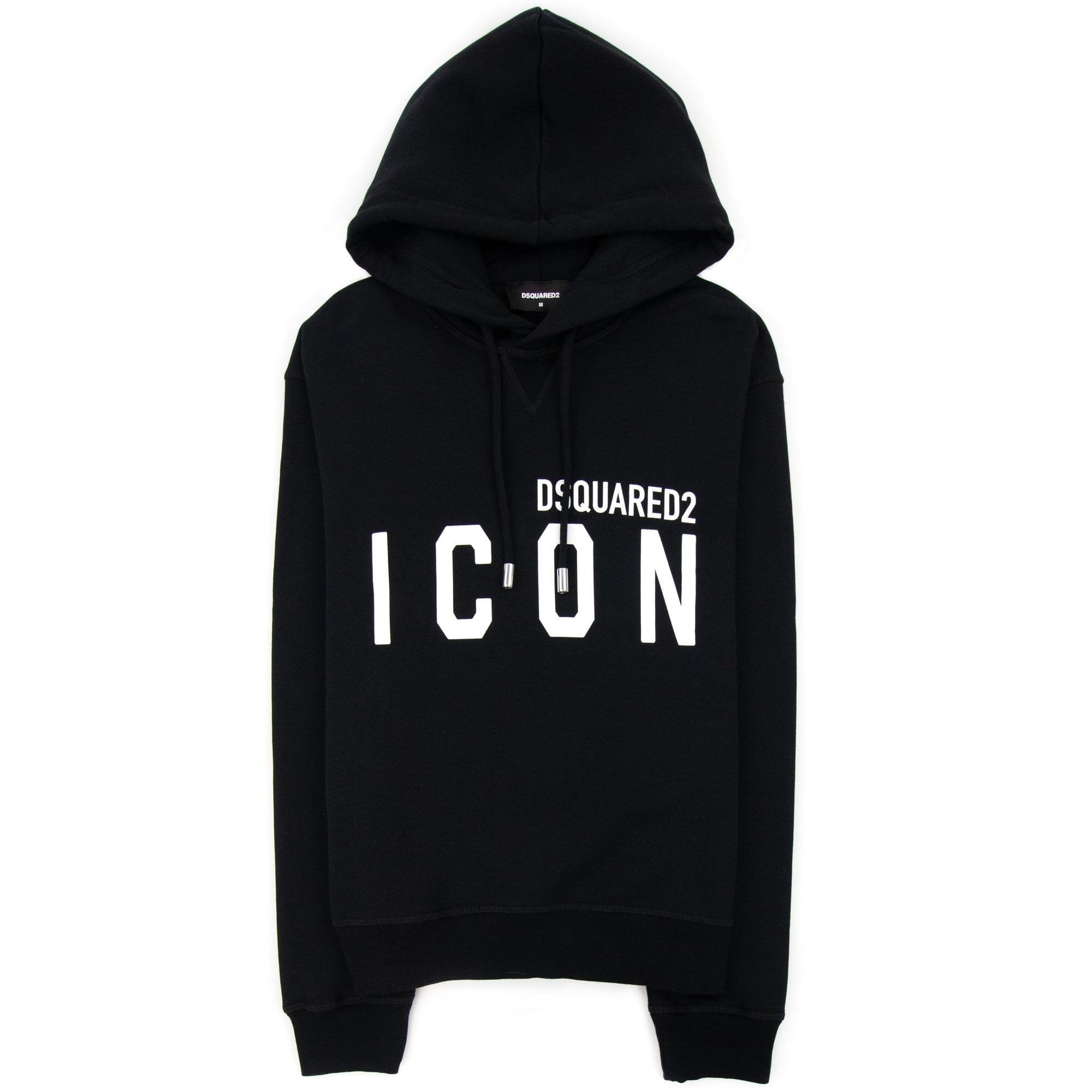 Dsquared2 D2 Icon Hoodie Black