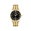 Hugo Boss Elite Gold Plated Watch Gold Plated