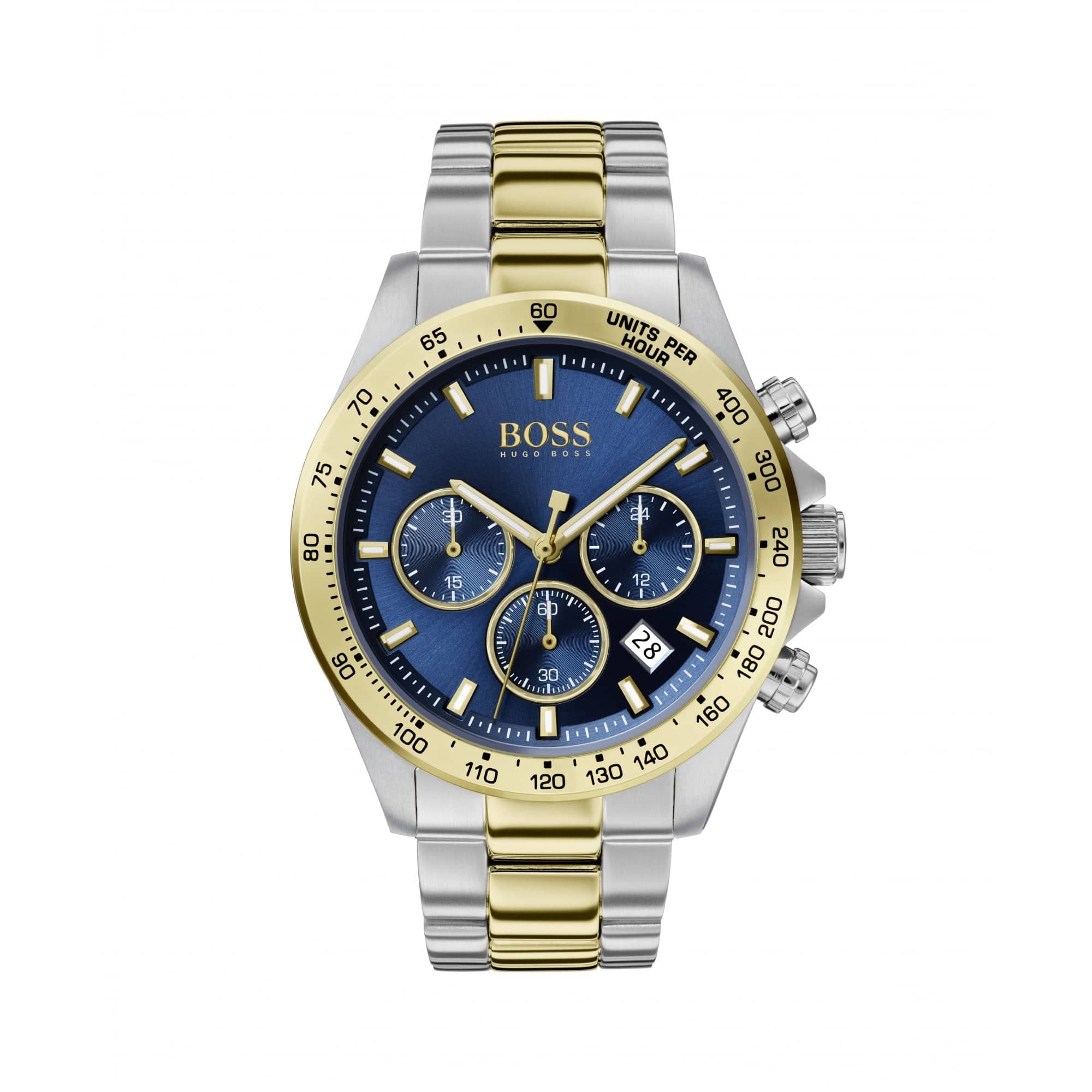 Hugo Boss Hero Two Tone Stainless Watch Stainless Steel