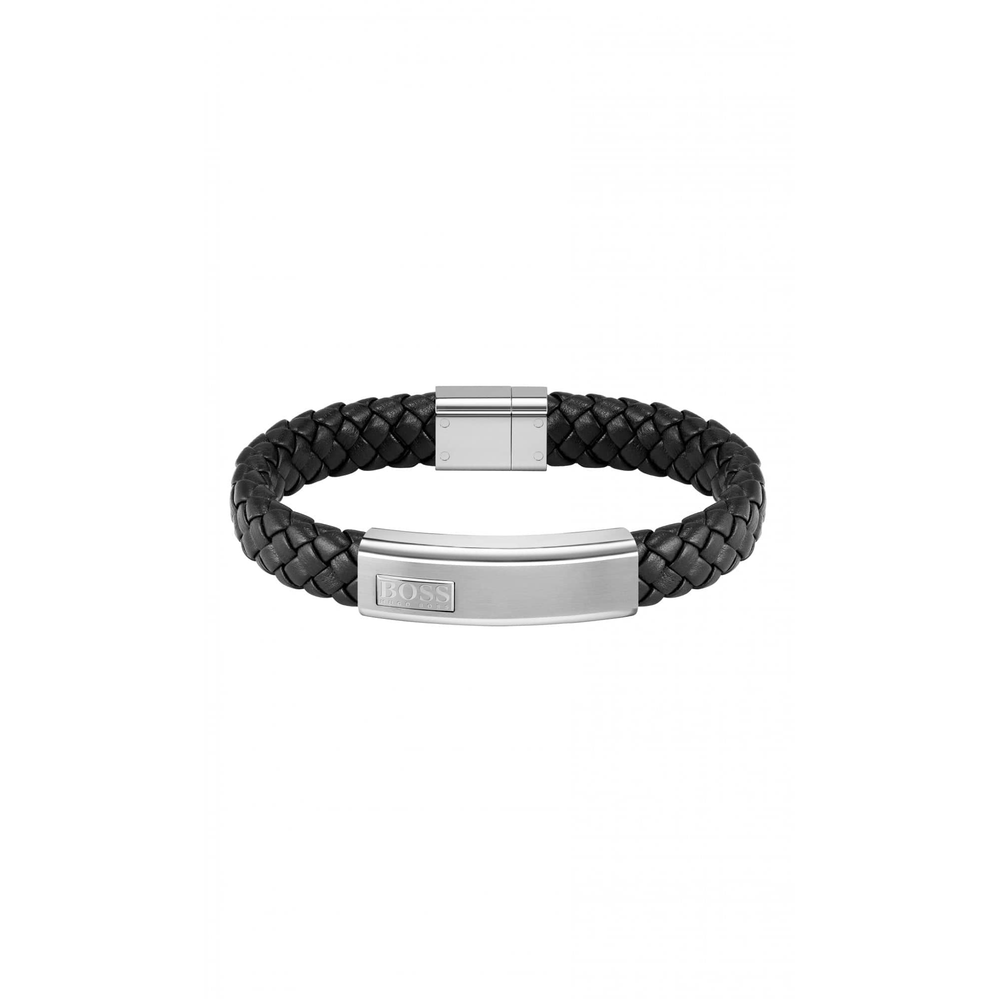 Hugo Boss Magnetic Twill Bracelet Black