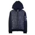 Moncler Maglia Con Hoodied Cardigan Navy 878