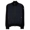 Moncler Padded Cotton Cardigan Black 999