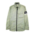 Stone Island Shadow Project Lenticular Zip-up Overshirt Jacket Lemon V0031