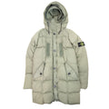 Stone Island Crinkle Reps Down Parka Jacket Khaki V0068