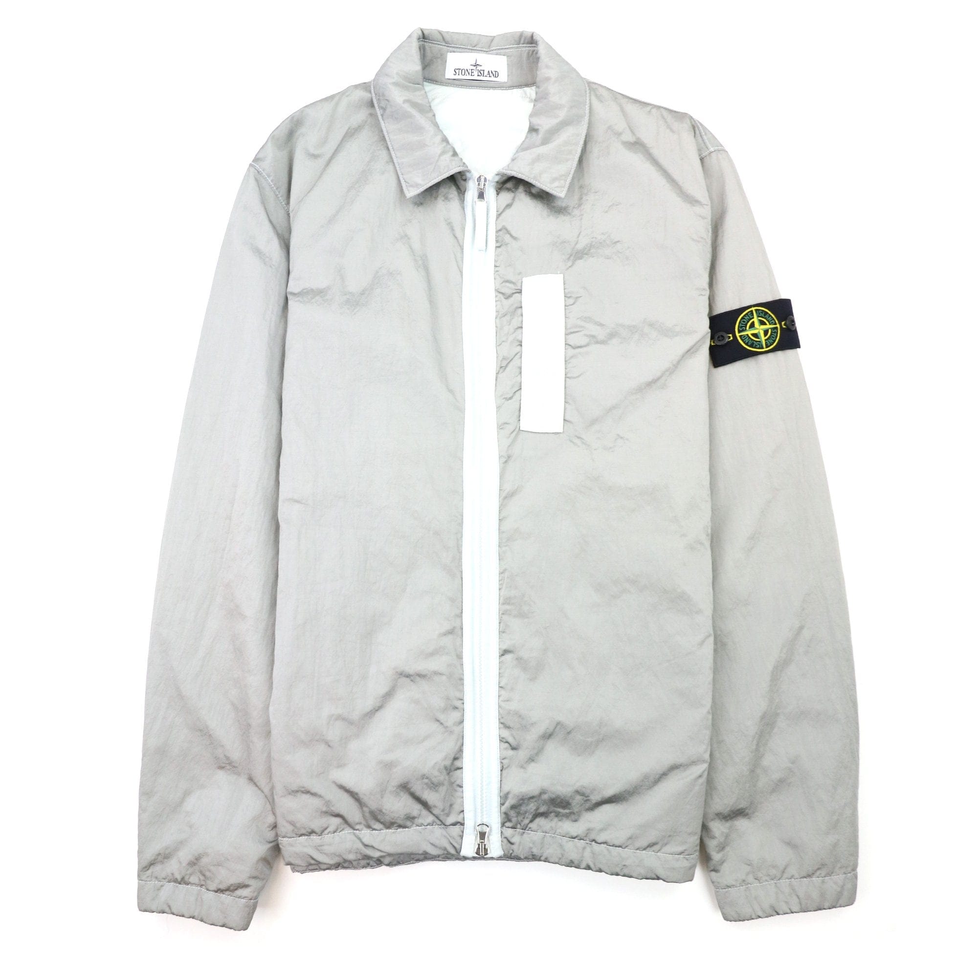 Stone Island Q0519 Nylon Metal In Econyl Regenerated Nylon Tc Grey V0061