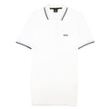 Hugo Boss Paddy Embroidered Logo Polo White 103