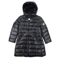 Moncler Junior Moka Padded Coat Black