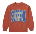 SUPREME CITIES ARC CREWNECK ORANGE