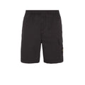 STONE ISLAND CARGO BERMUDA SHORTS BLACK