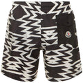 Moncler Black & White Swimshorts