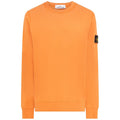Stone Island Orange Garment Dyed Sweatshirt