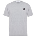 Stone Island Grey Patch Logo T-Shirt