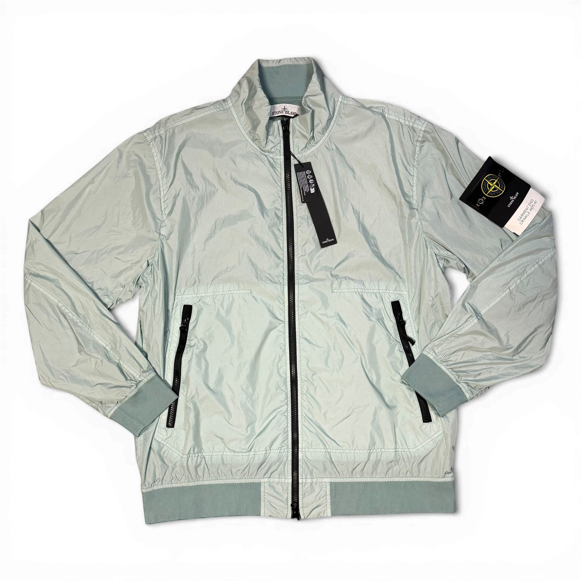 Stone Island Garment Dye Crinkle Reps Jacket