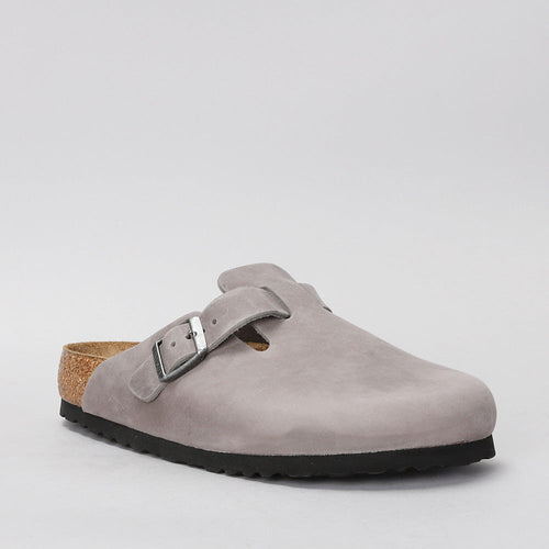 BIRKENSTOCK - BOSTON 1013255 - SFB IRON OILED LEATHER