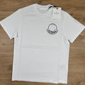 Moncler Archive Line Logo T-Shirt in White