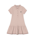 Kids Moncler Pink Polo Dress