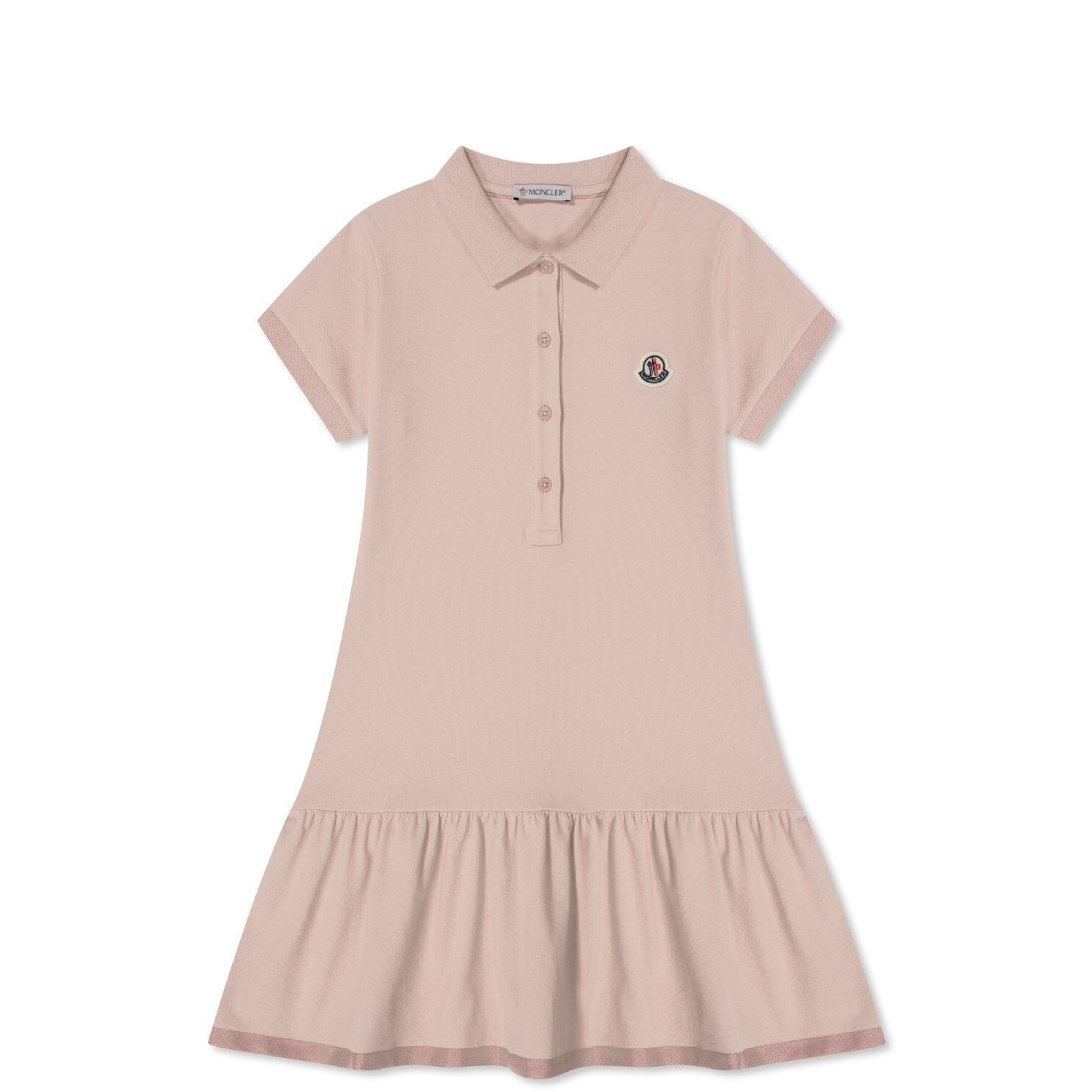 Kids Moncler Pink Polo Dress