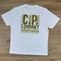 C.P. Company British Sailor T-Shirt in Gauze White