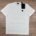 Moncler Logo Cotton T-Shirt in White