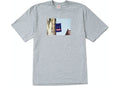 SUPREME BANNER TEE GREY