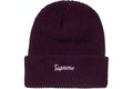 SUPREME LOOSE GAUGE BEANIE EGGPLANT