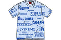 SUPREME MULTI LOGO TEE WHITE