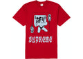 SUPREME QUEEN TEE GREY / RED