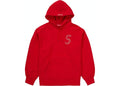 SUPREME S LOGO HOODED SWEATSHIRT RED
