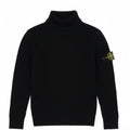 Stone Island Junior Navy Turtle Neck Knitwear