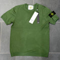 MAGLIA IN FILO STONE ISLAND COLORE VERDE