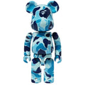 BEARBRICK X BAPE ABC CAMO CHOGOKIN 200% BLUE