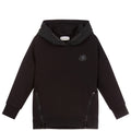 Girls Moncler Black Logo Hoodie