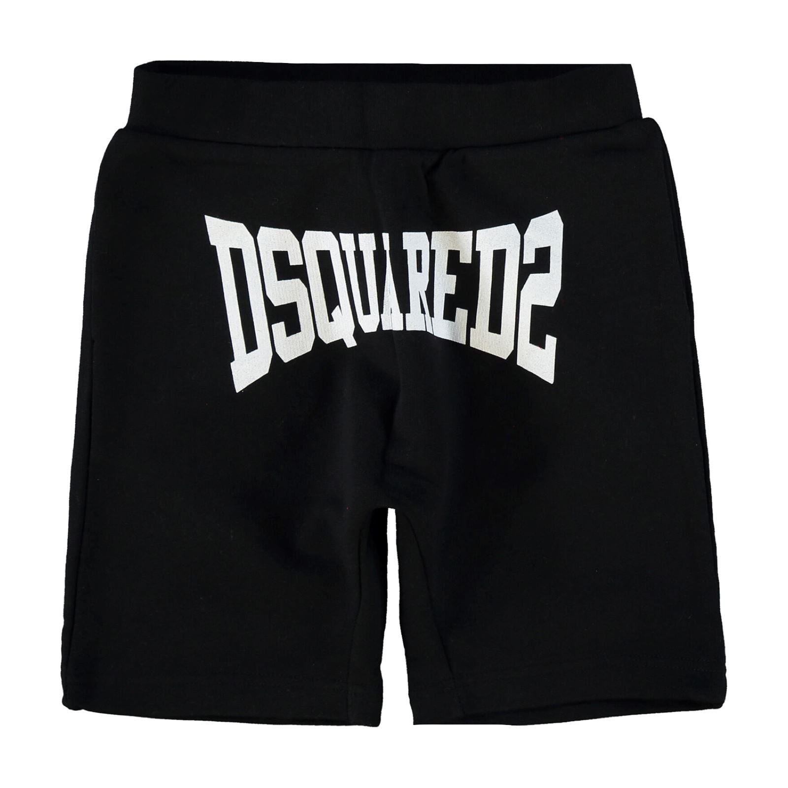 Kids DSQUARED2 Black Sweatshorts