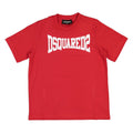 Kids DSQUARED2 Red Logo T-Shirt