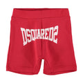 Kids DSQUARED2 Red Sweatshorts