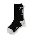BAPE COLLEGE SOCKS BLACK