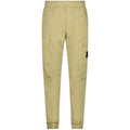 Stone Island Beige Cuffed Cargo Pants